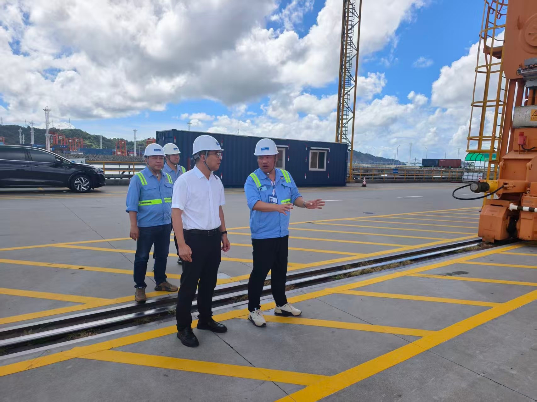 朱瑞深入狀元岙公司督導檢查安全生產(chǎn)工作